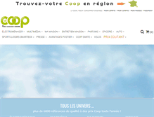 Tablet Screenshot of lacoop.fr